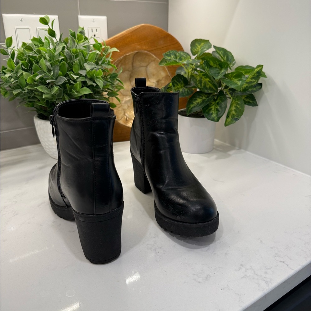 Black Ankle Booties - Picture 4 of 6